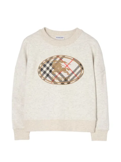 Burberry Kids knight-print sweater