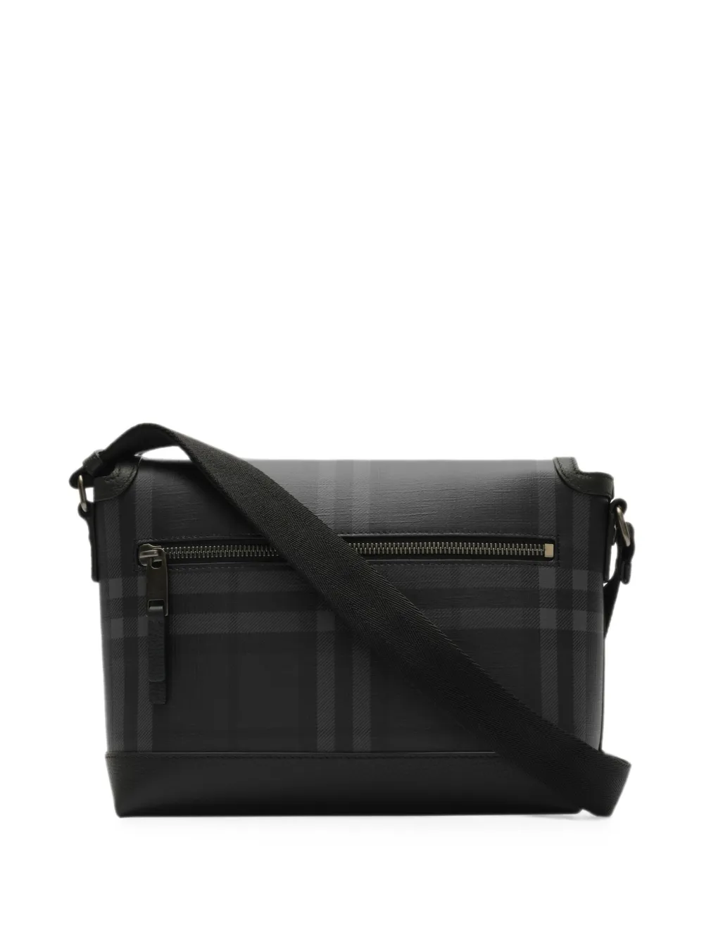 Burberry Kleine City Check messengertas Grijs