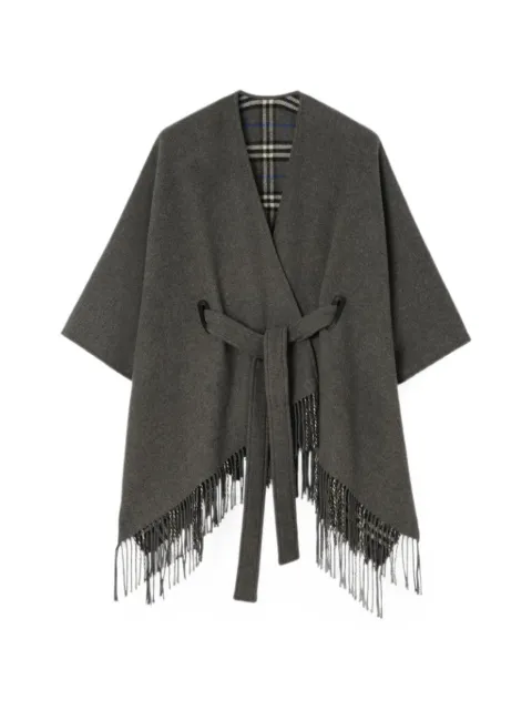 Burberry wool Tay cape