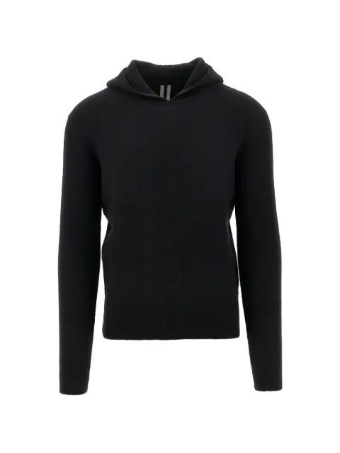 Rick Owens fine-knit hoodie