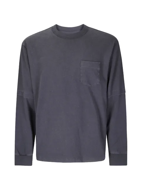 sacai t-shirt à poche poitrine