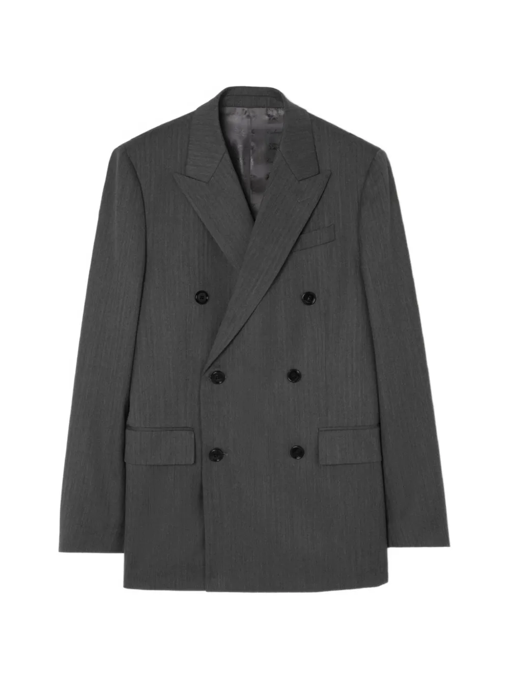 Burberry double-breasted blazer - Grey