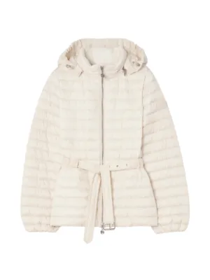Burberry クロップド キルティングジャケット | ニュートラル