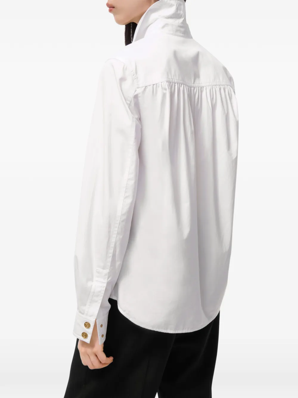 Burberry Blouse van katoen en popeline Wit
