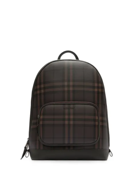 Burberry 시티 체크 지퍼 백팩