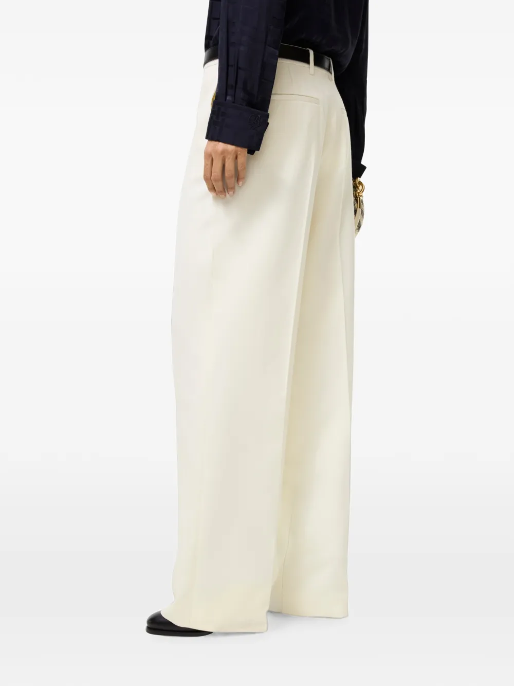Burberry Wollen pantalon Beige