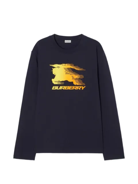 Burberry Long-sleeve Knight cotton T-shirt