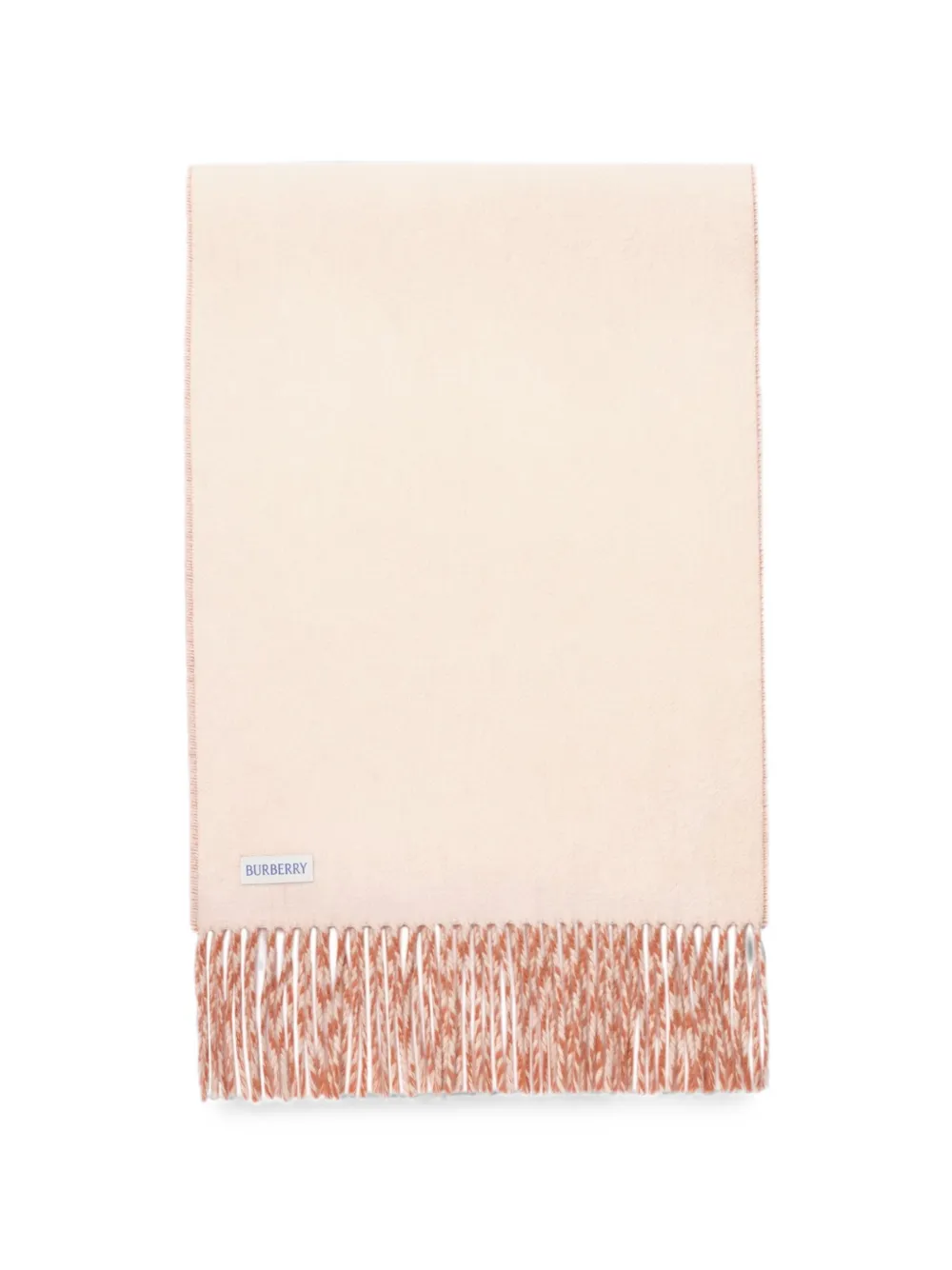 Burberry Knight cashmere scarf - Arancione