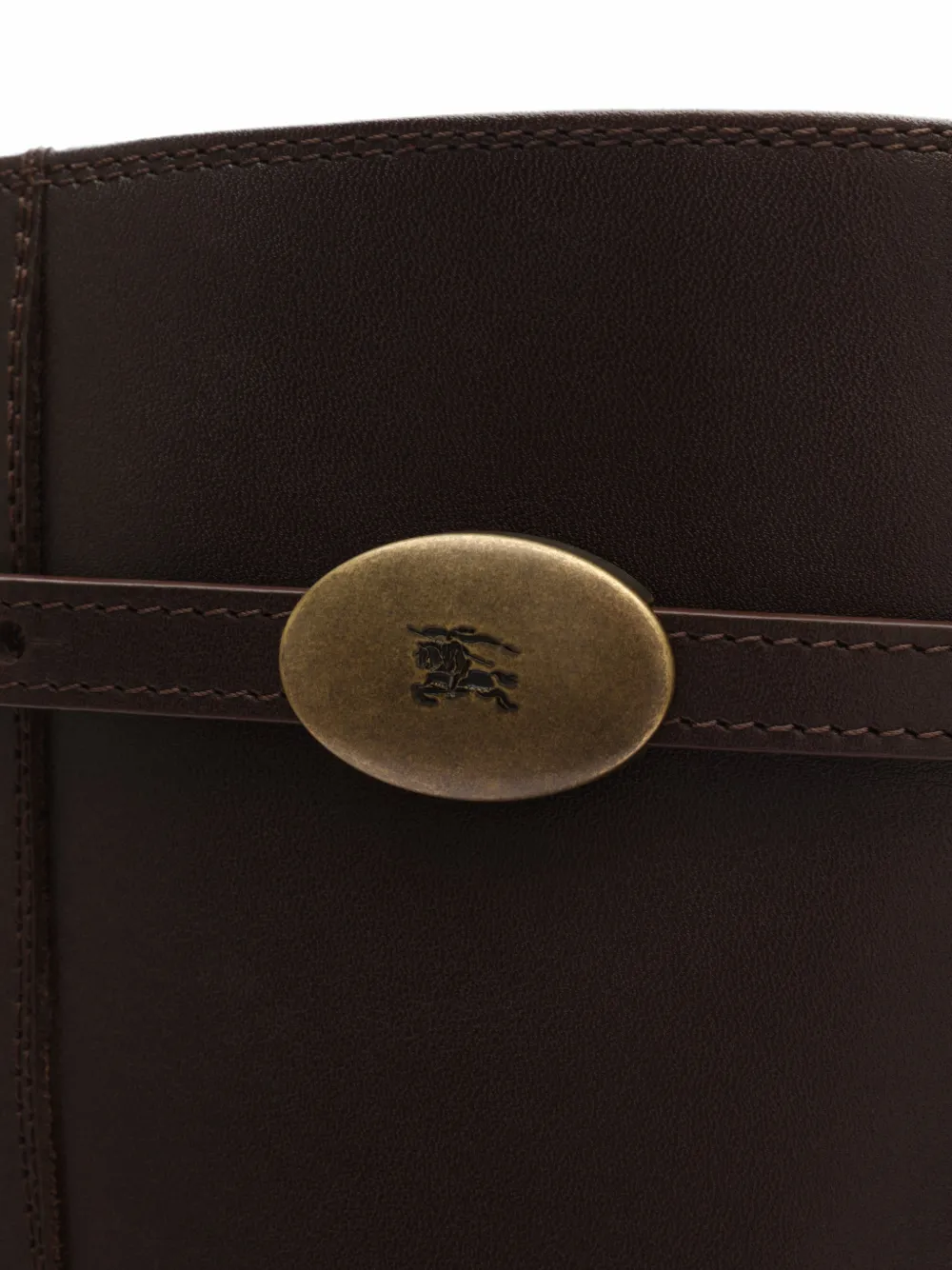 Burberry Pillar leren laarzen Bruin
