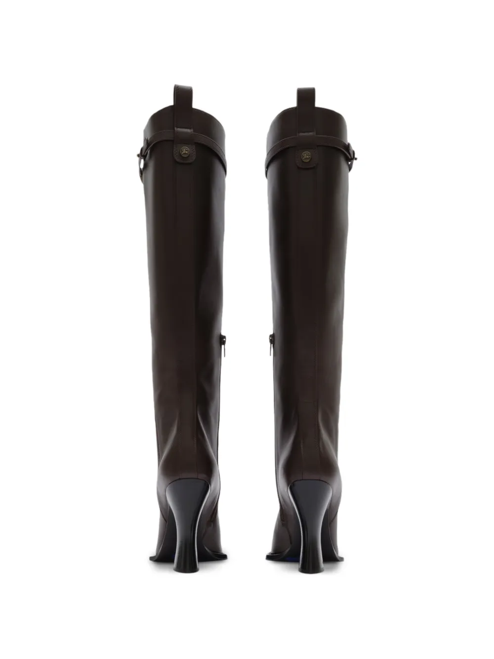 Burberry Pillar leren laarzen Bruin