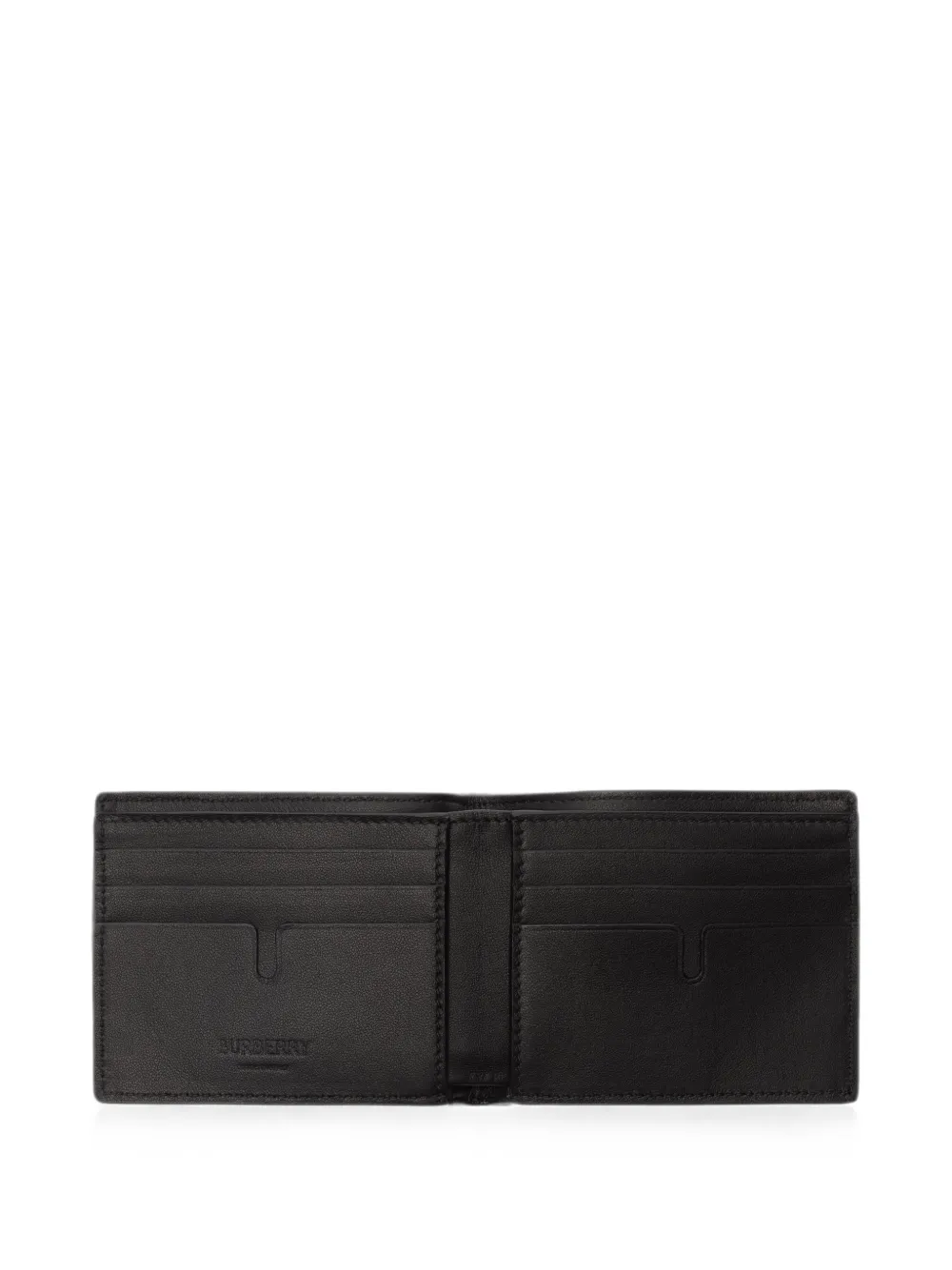 Burberry Check portemonnee Zwart