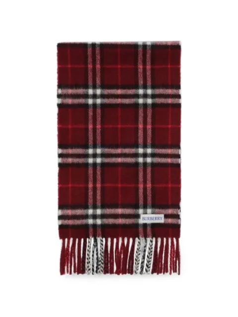 Burberry Kids bufanda con motivo de cuadros