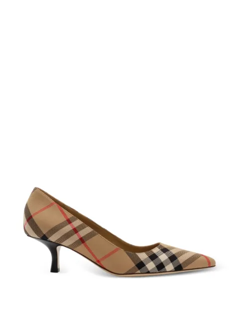 Burberry Check low pumps​
