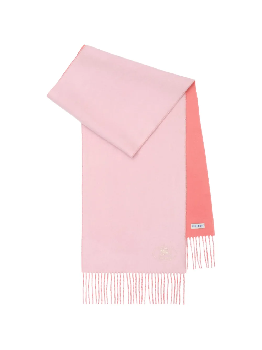 Burberry Knight kasjmier sjaal Roze