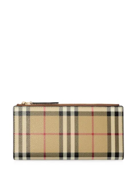 Burberry cartera mediana con motivo de cuadros