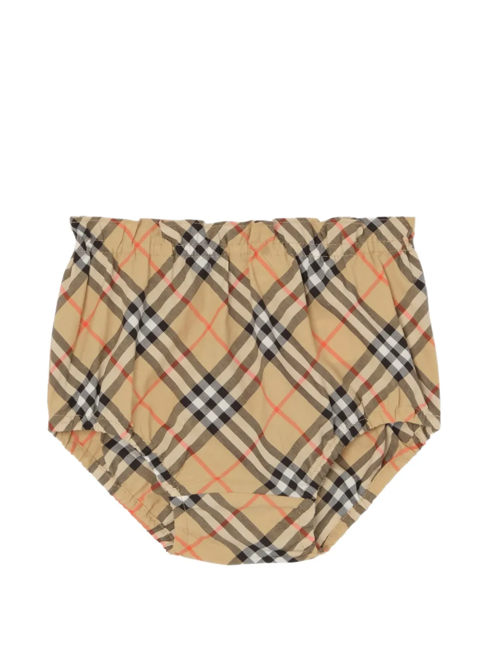 Burberry Kids Jurkset met strikdetail Beige