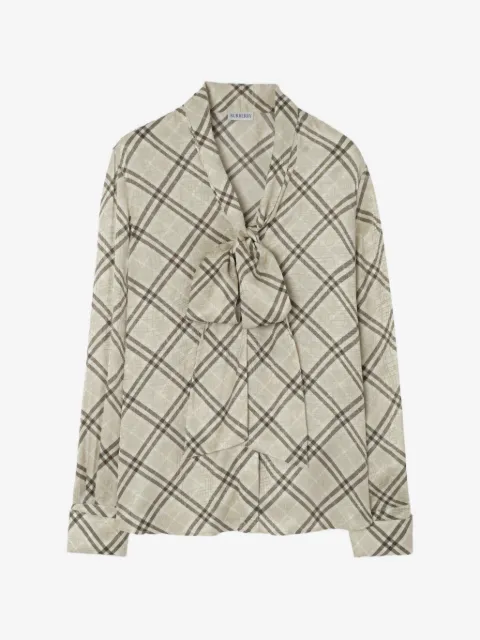Burberry patterned blouse