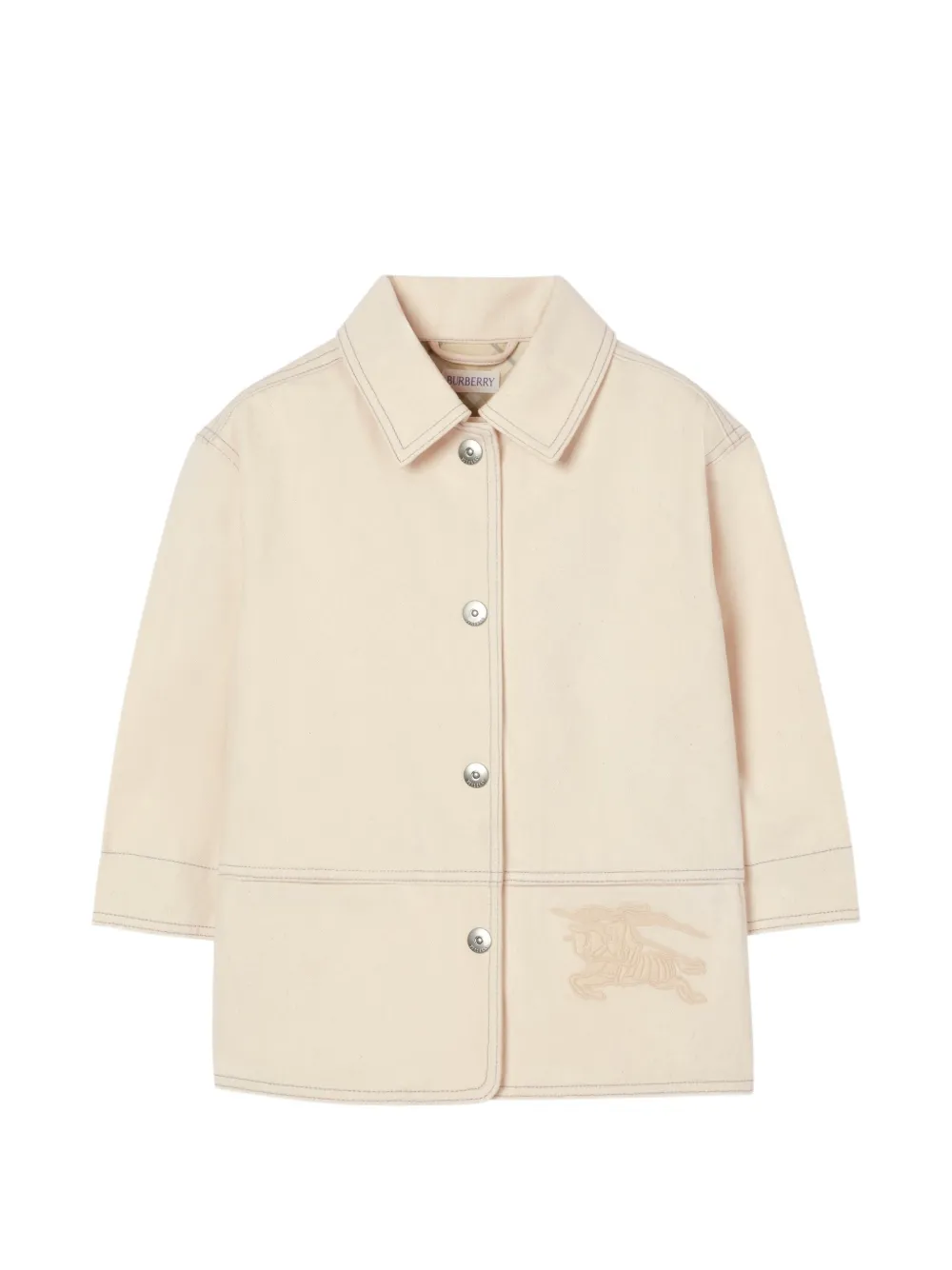 Burberry Kids denim jacket - Neutrals