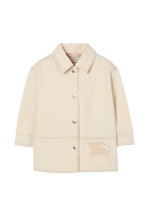 Burberry Kids Jaqueta jeans