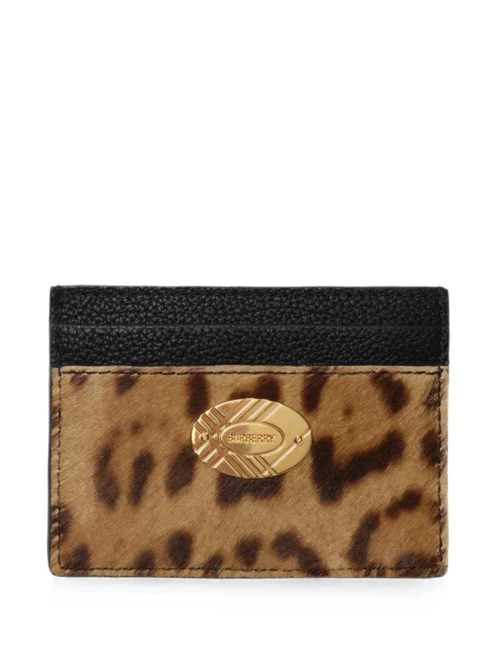 Burberry Cotswolds card case - Marrone