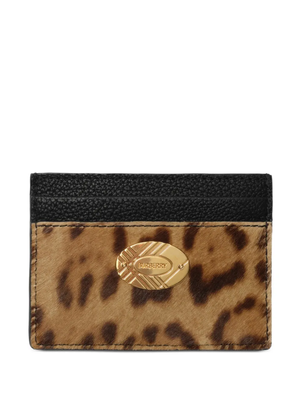 Burberry Cotswolds card case - Marrone
