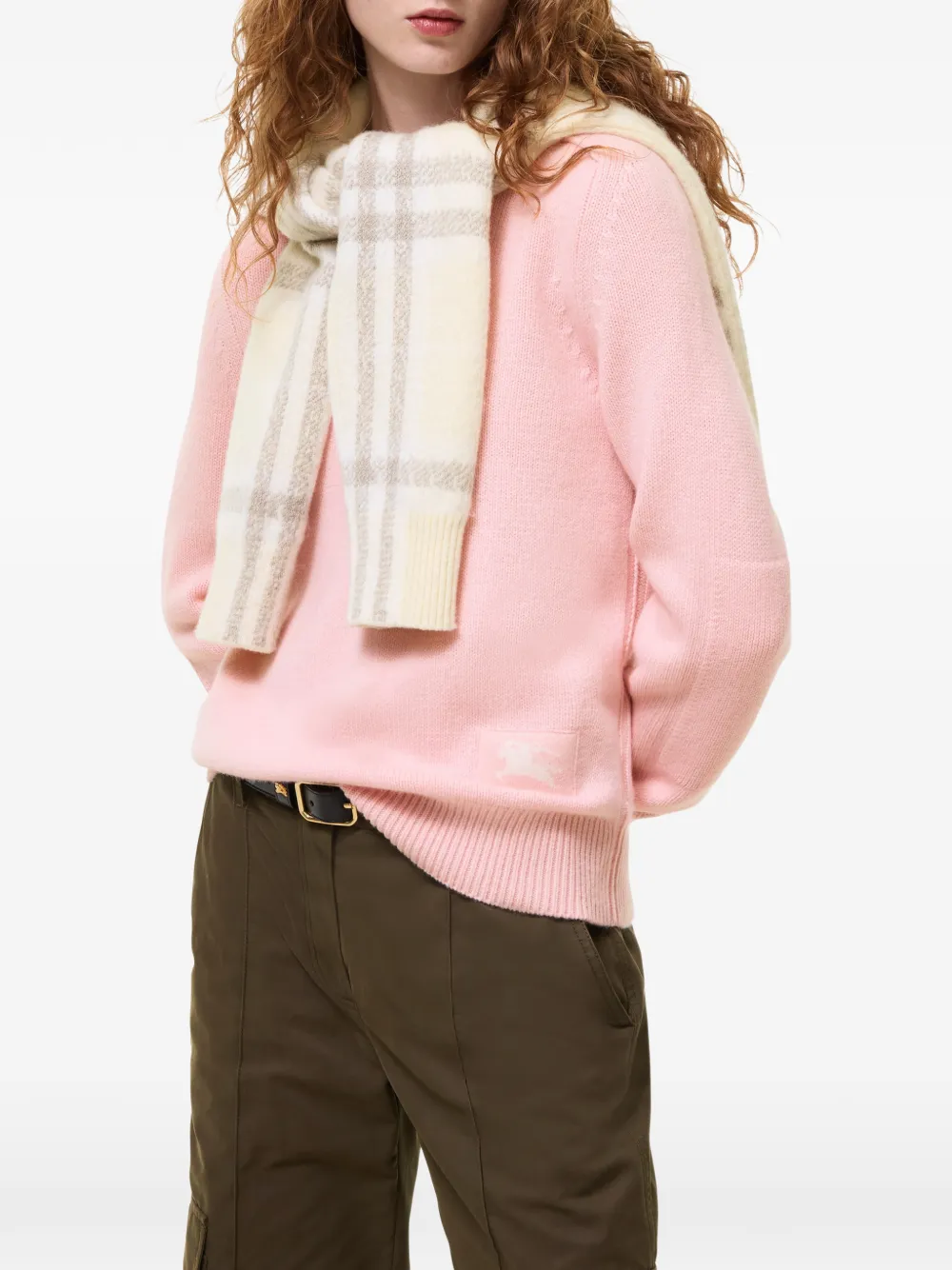 Burberry Kasjmier trui Roze