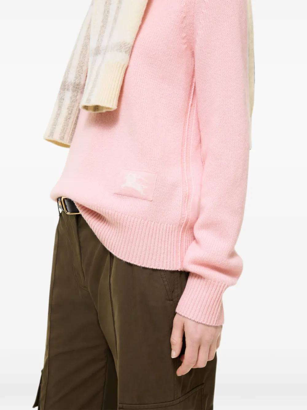 Burberry Kasjmier trui Roze