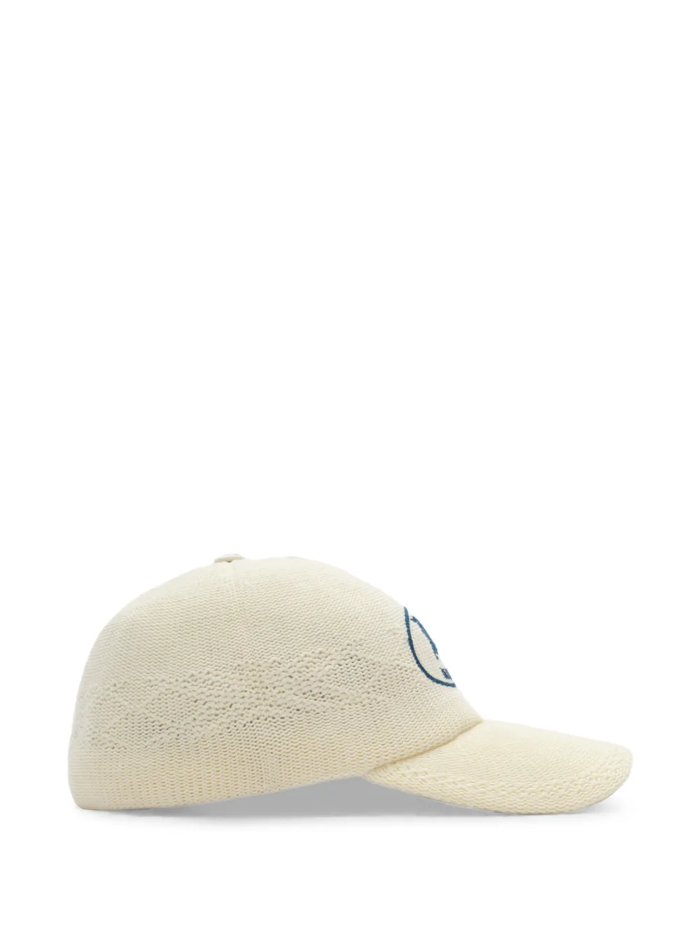 Burberry Honkbalpet met logodetail Beige