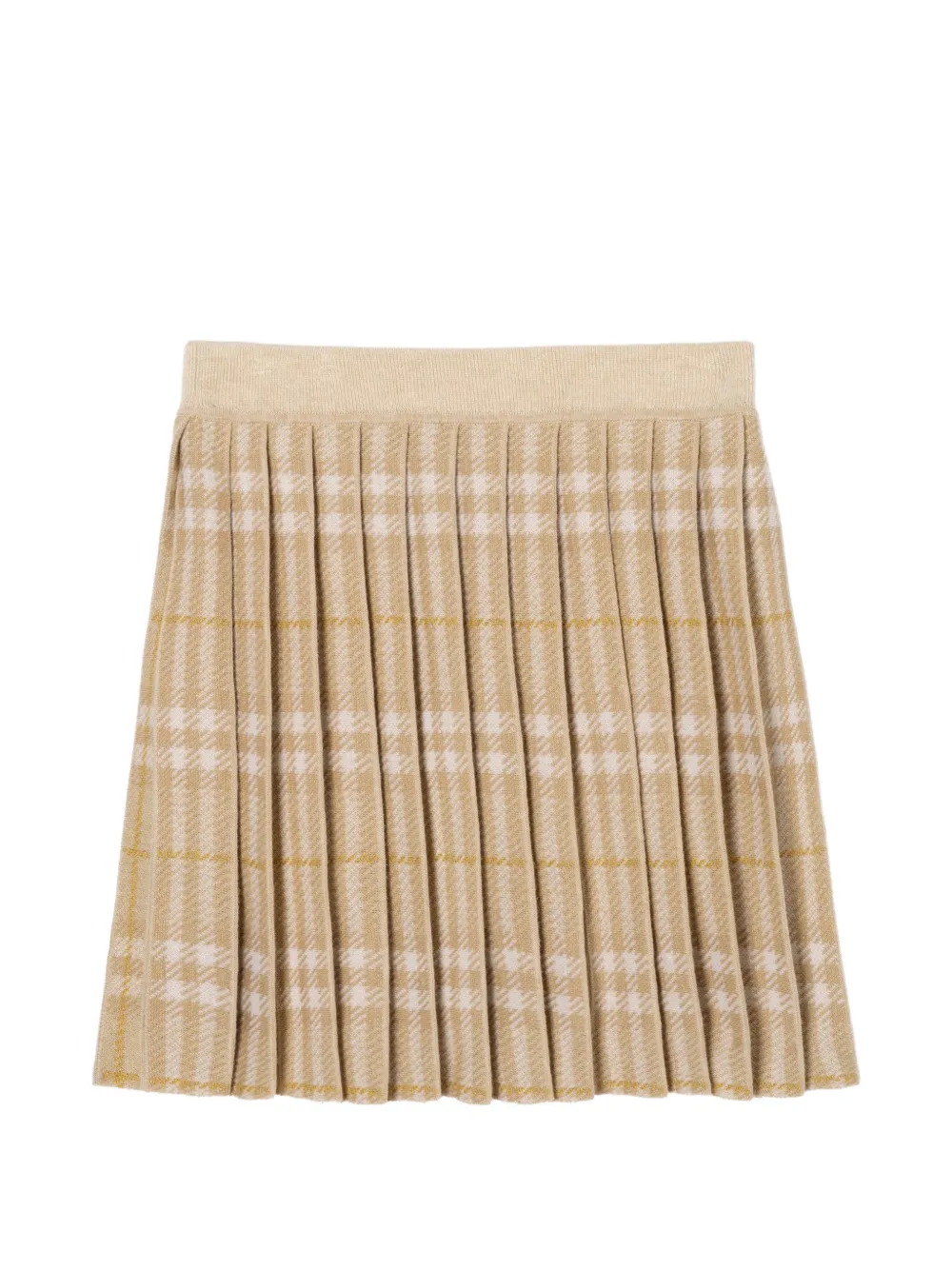 Burberry Kids midi skirt Beige
