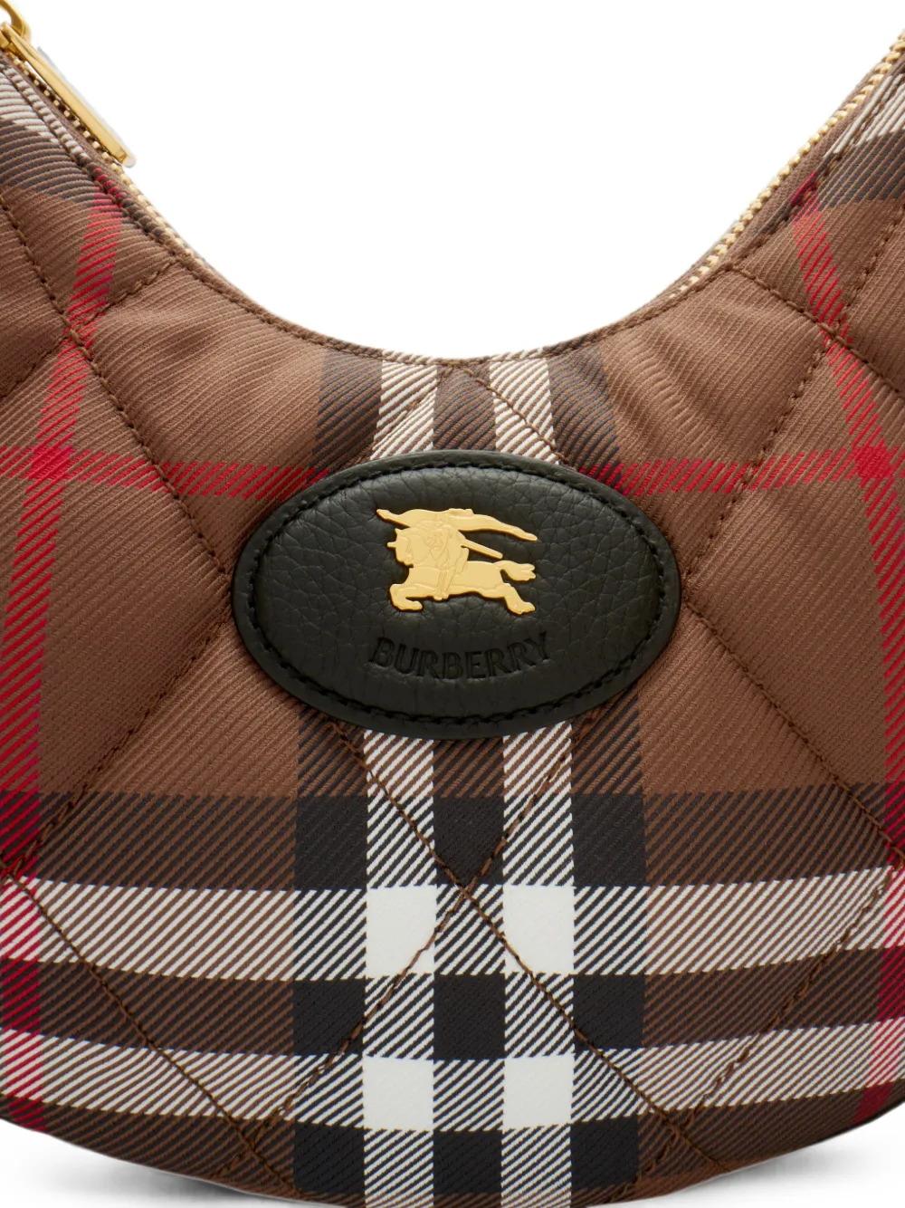 Burberry Horseshoe crossbodytas Bruin