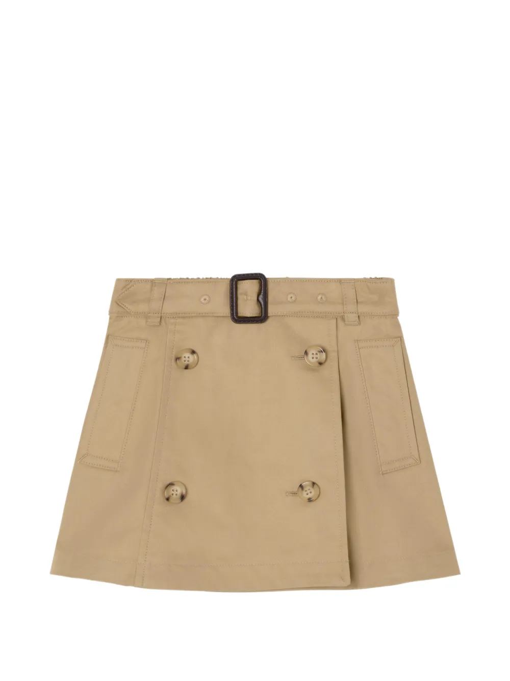 Burberry Kids 棉质 Trench 半裙 - Toni neutri