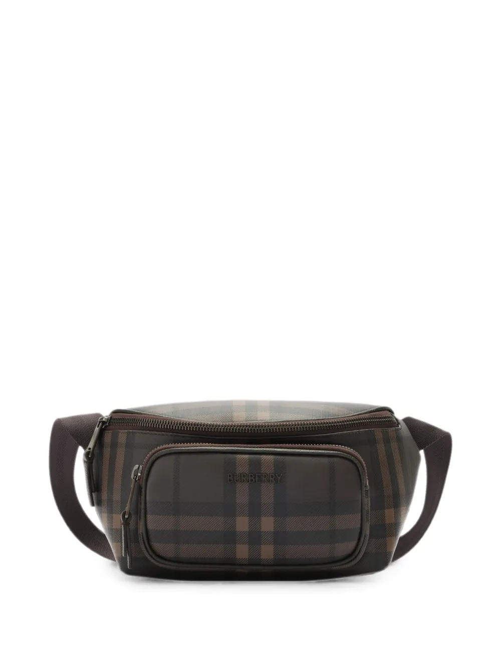 Burberry City Check heuptas Bruin