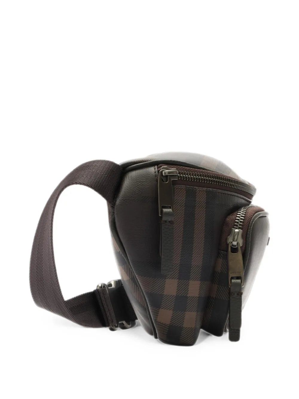 Burberry City Check heuptas Bruin