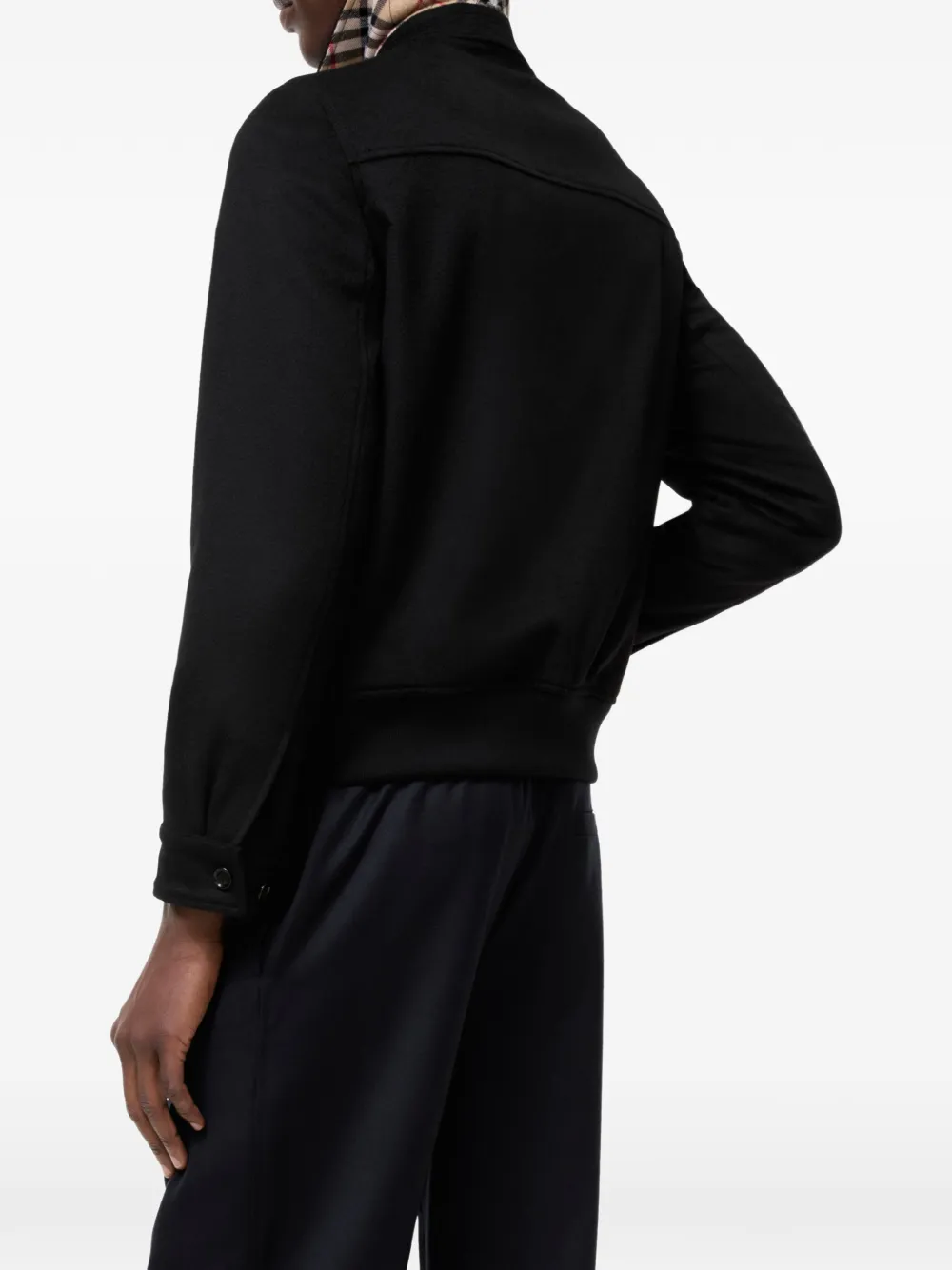 Burberry Bloomsbury kasjmier jack Zwart
