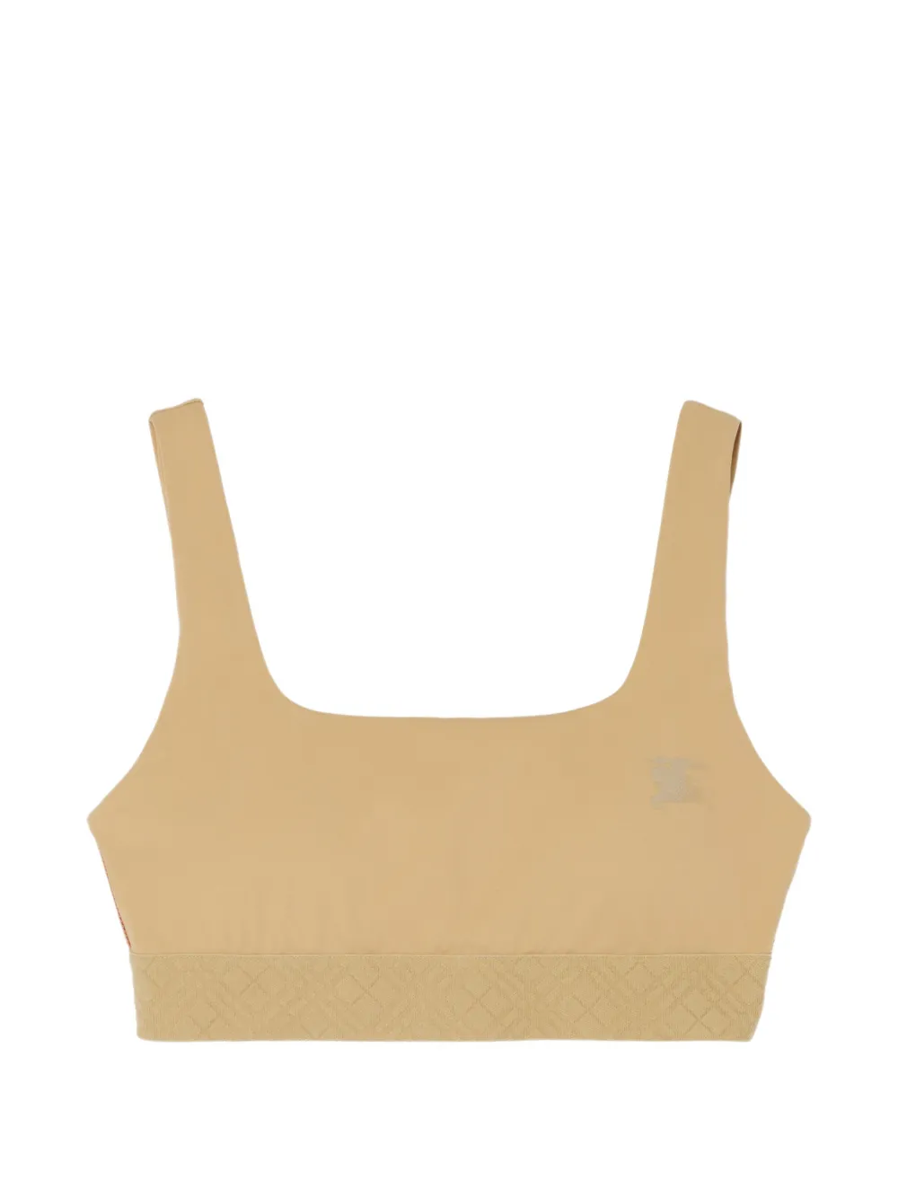 Burberry BH-Top mit Check-Besatz - Nude