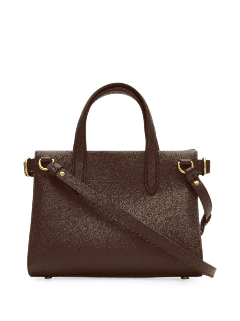 Burberry Cotswolds Check mini-shopper Bruin