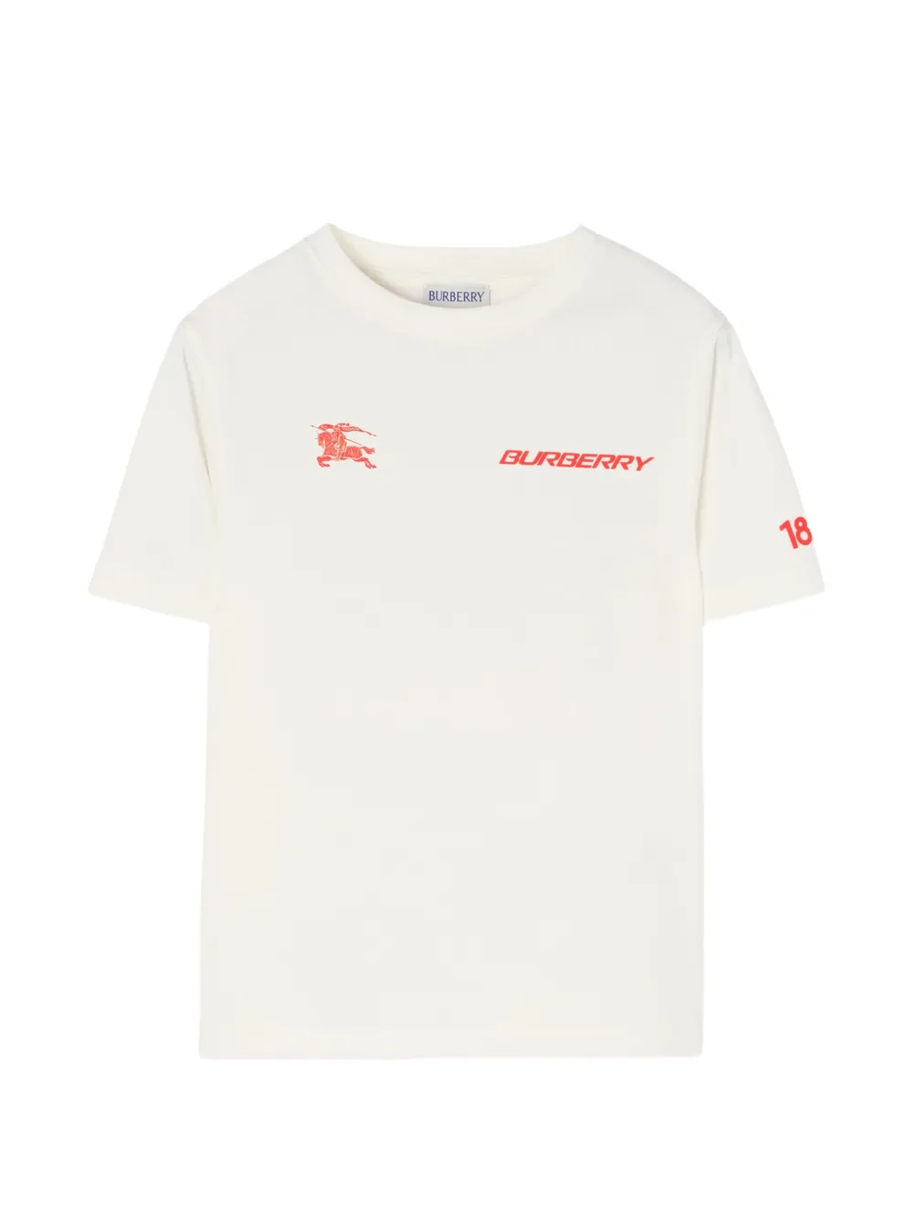 Burberry Kids T-shirt con stampa - Bianco