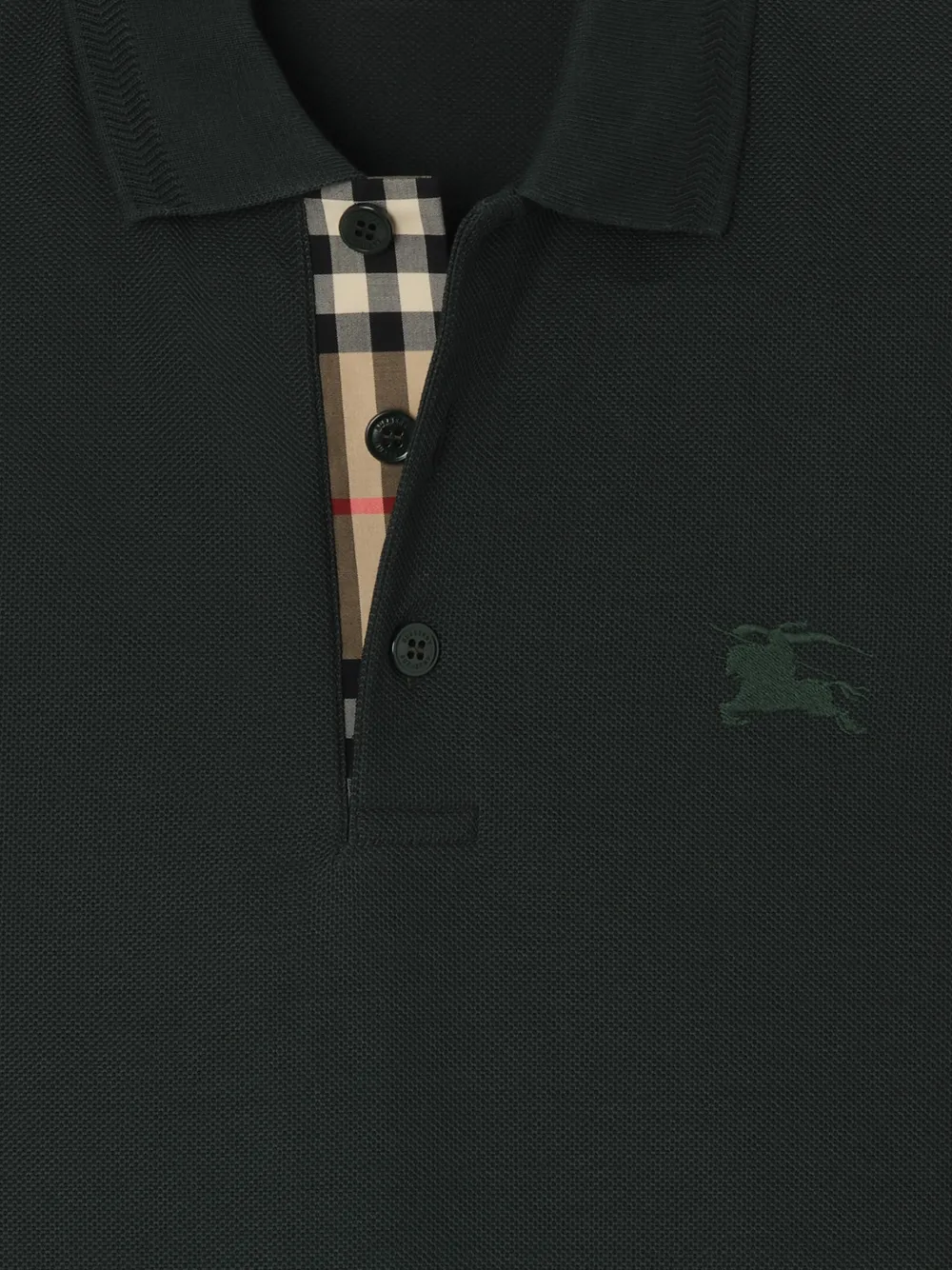 Burberry Katoenen poloshirt Groen