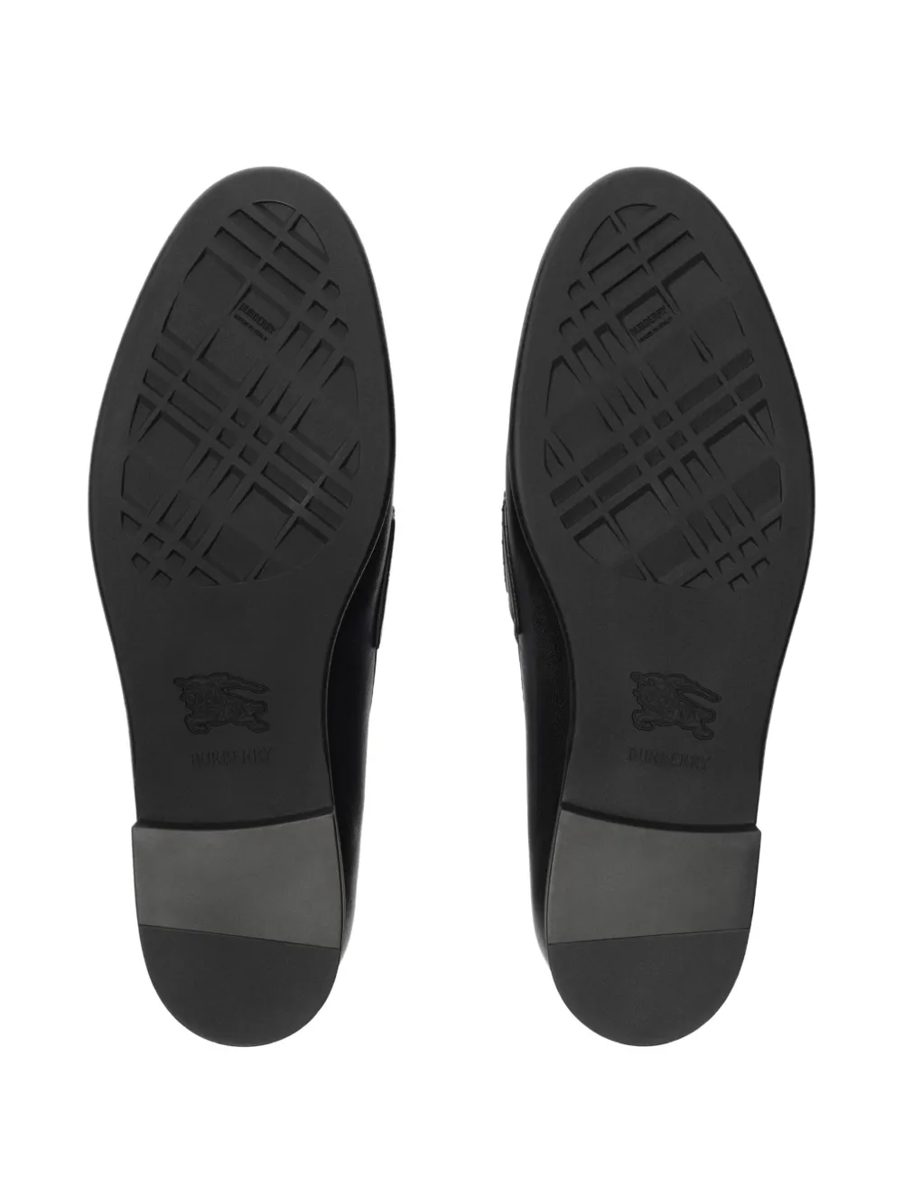 Burberry Opal leren loafers Zwart