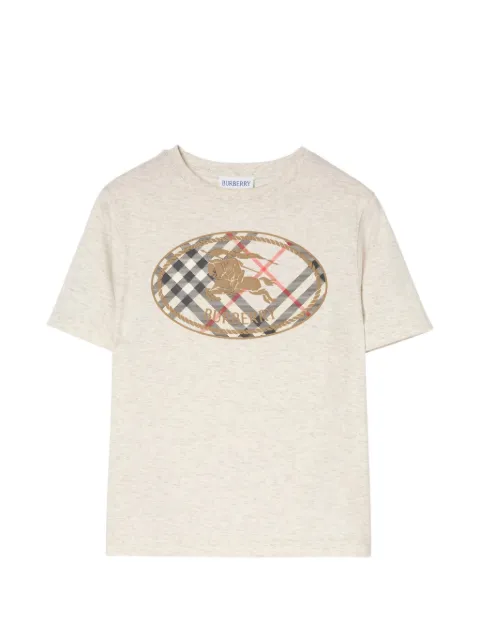 Burberry Kids футболка Check Knight