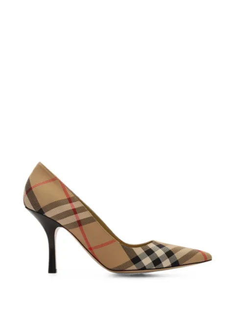 Burberry zapatos de tacón con motivo Check