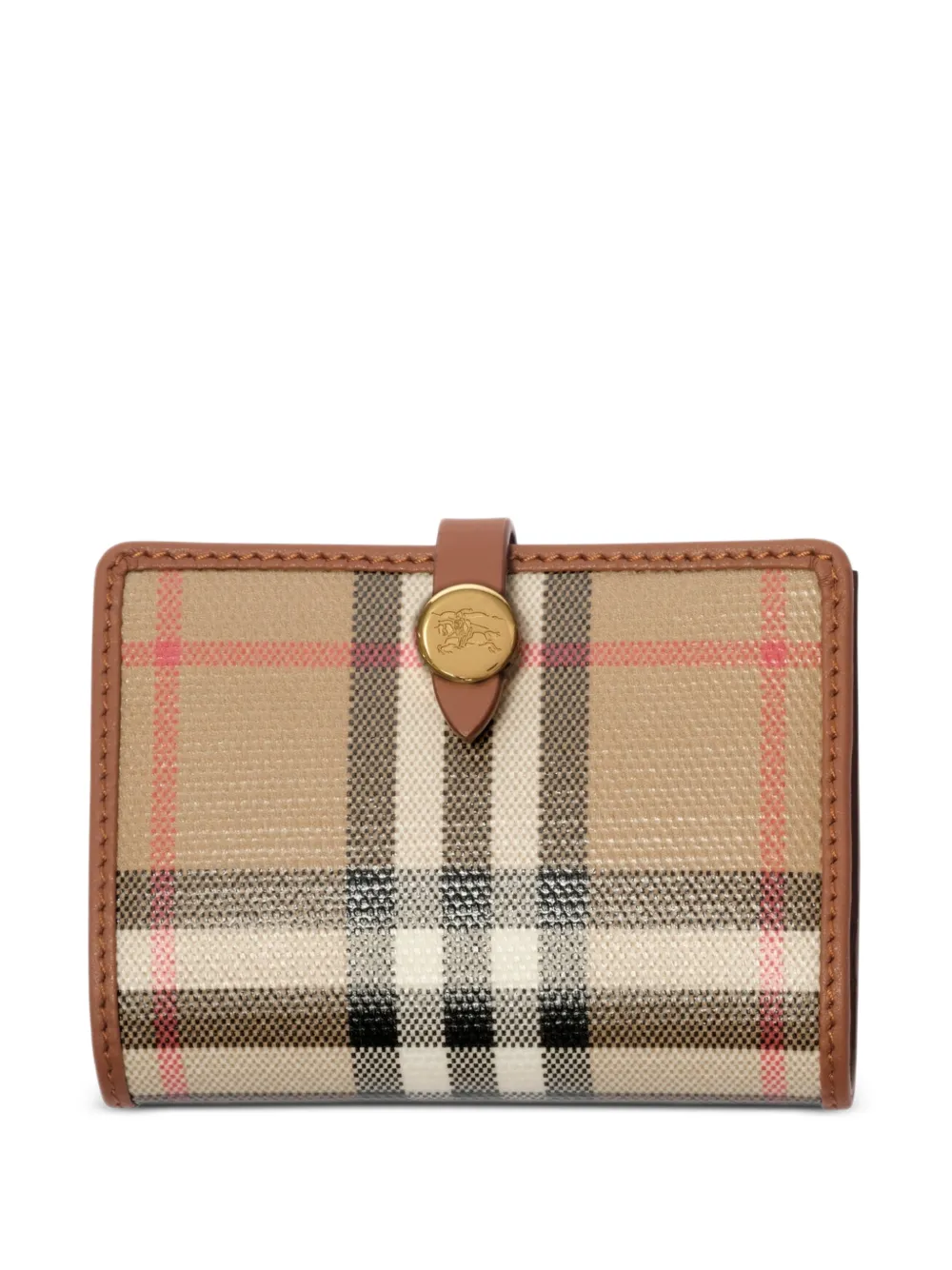 Burberry Geruite pasjeshouder Beige