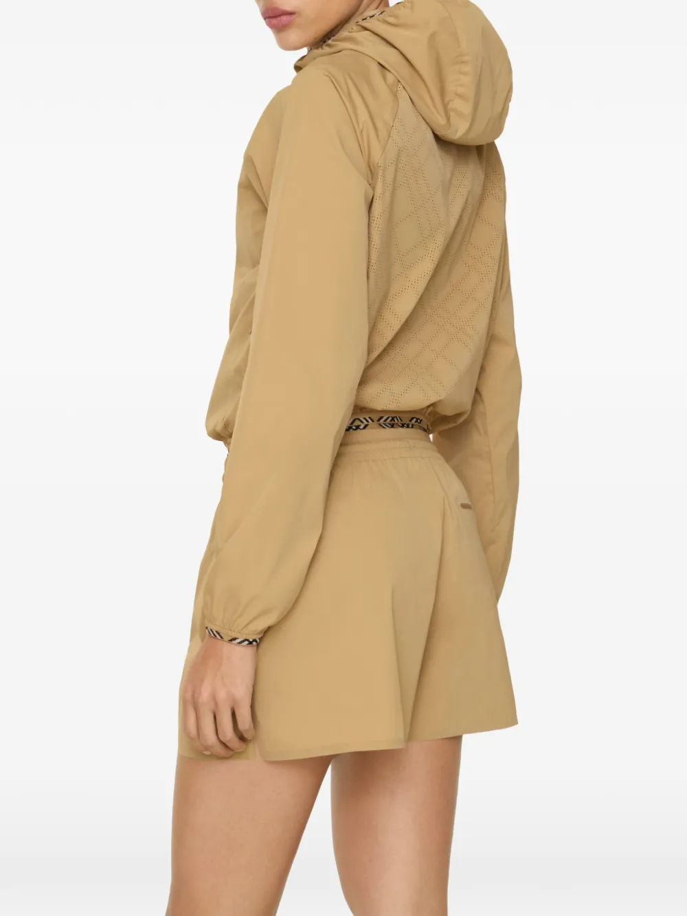 Burberry Stretch nylon shorts Beige