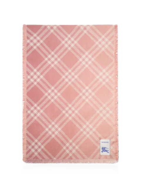 Burberry Check Schal mit Farbverlauf