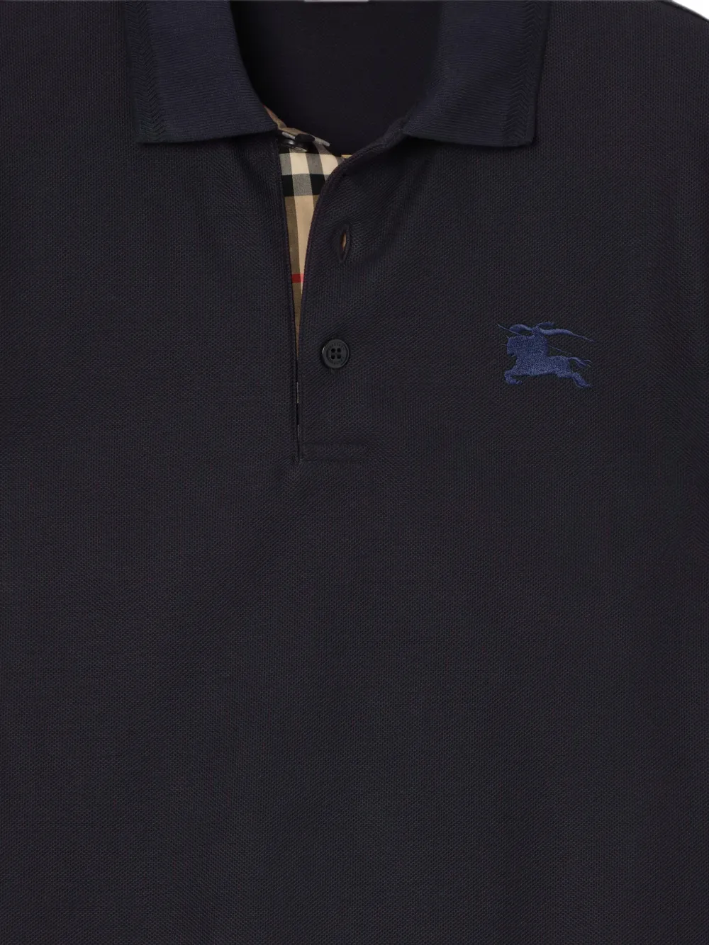 Burberry Katoenen poloshirt Blauw