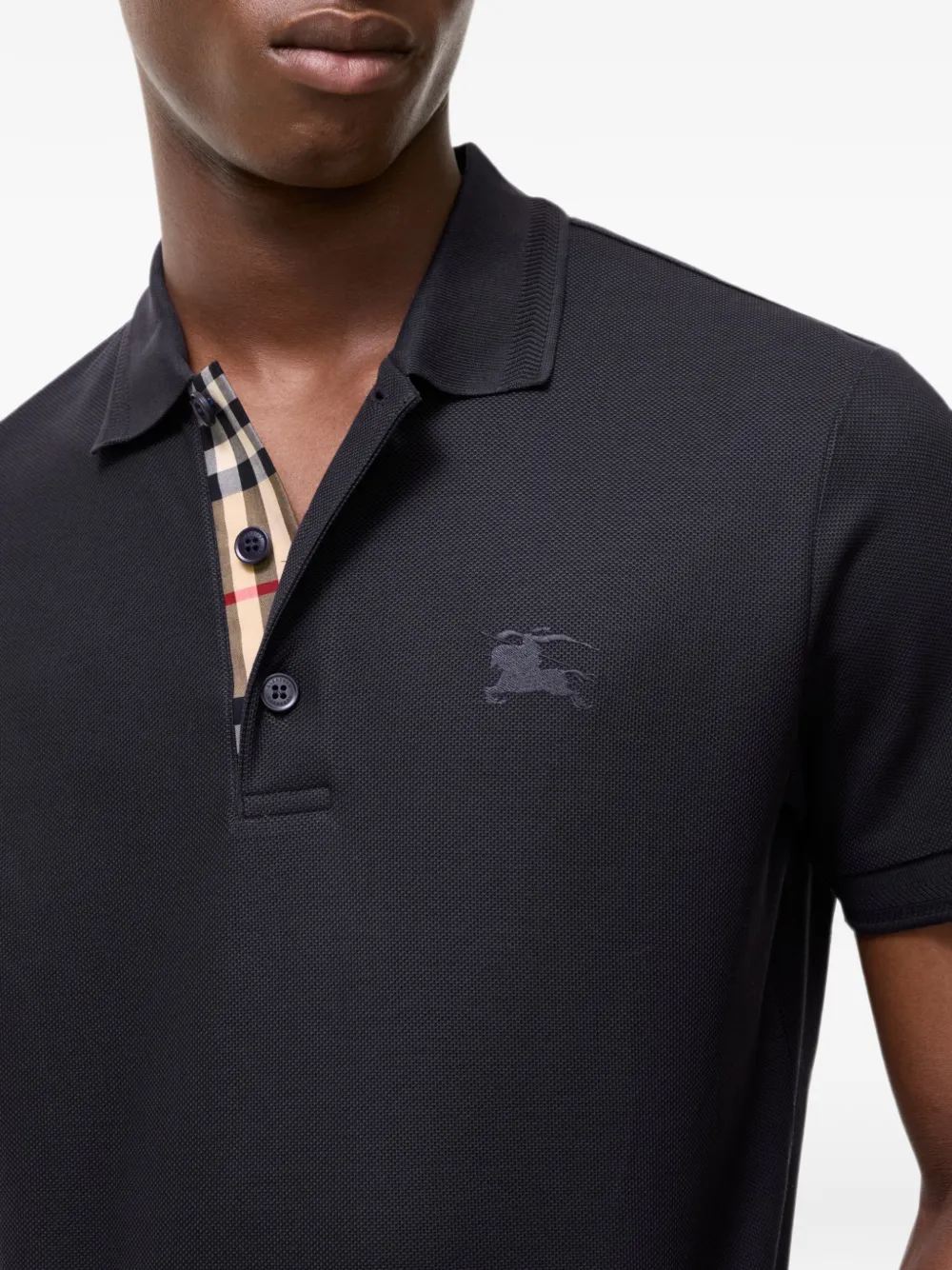 Burberry Katoenen poloshirt Blauw