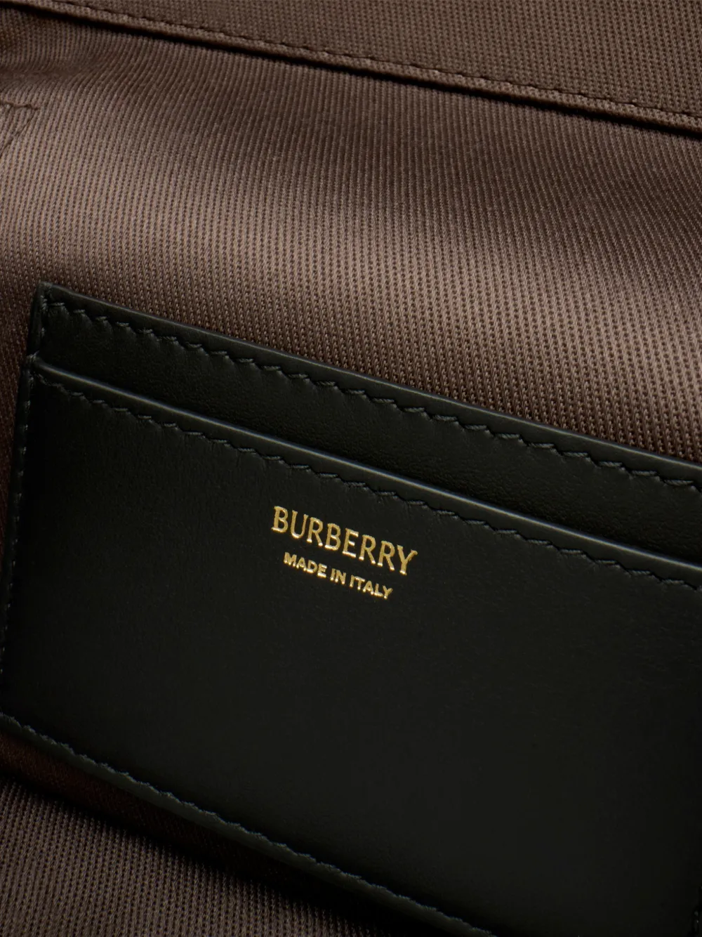 Burberry Geruite toilettas Bruin