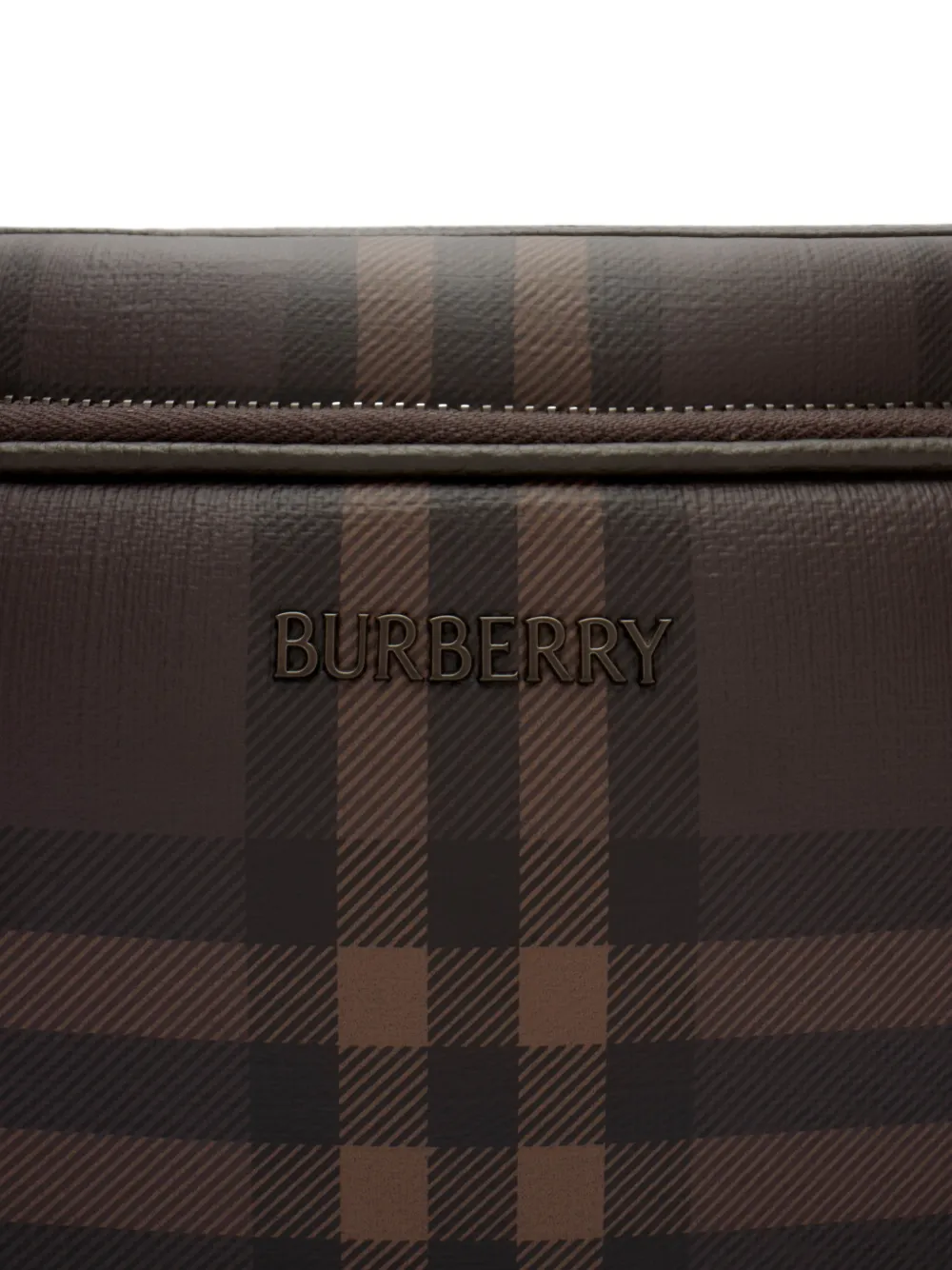 Burberry City Check crossbodytas Bruin