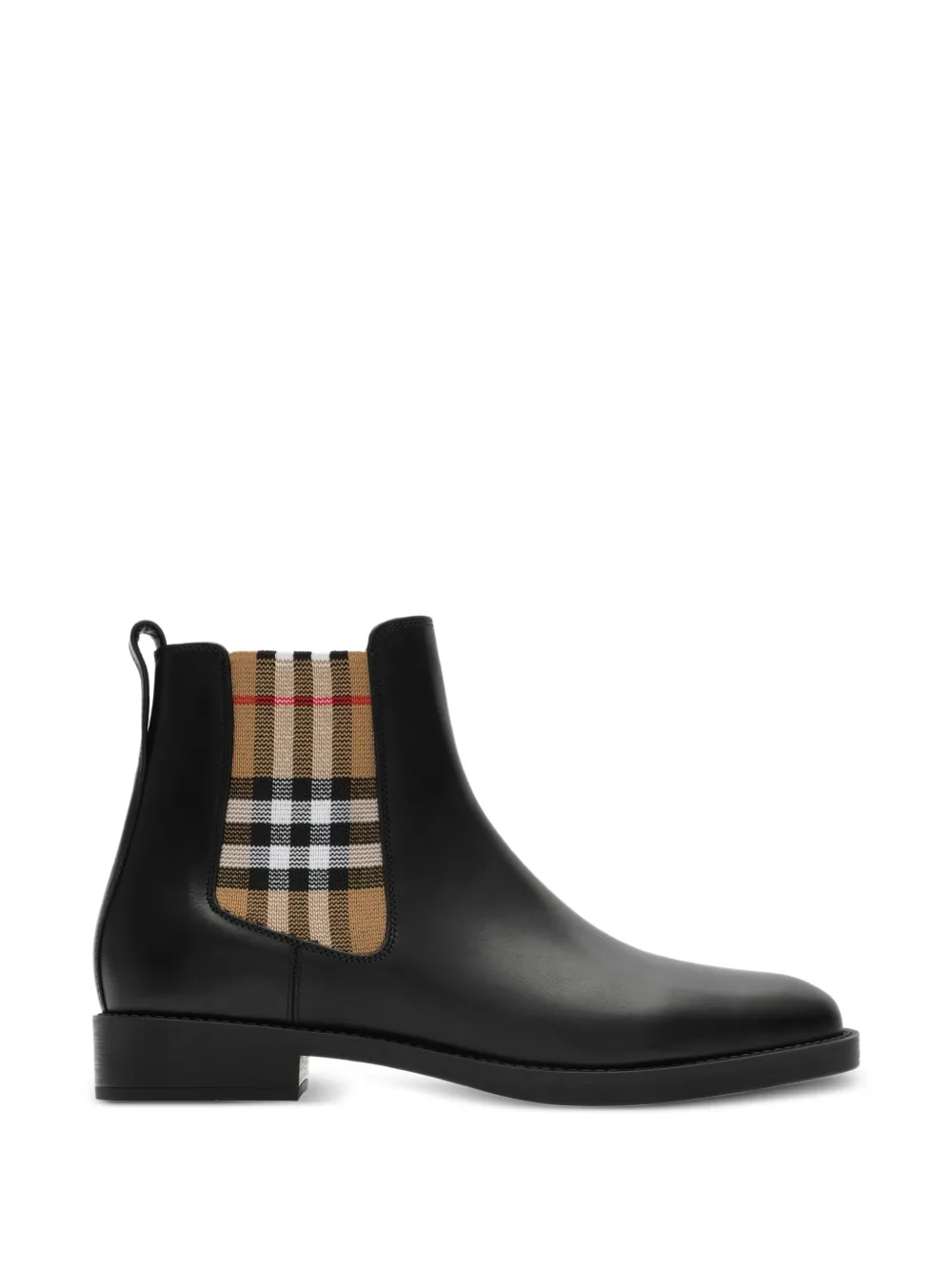 Burberry Hampstead leren laarzen Zwart
