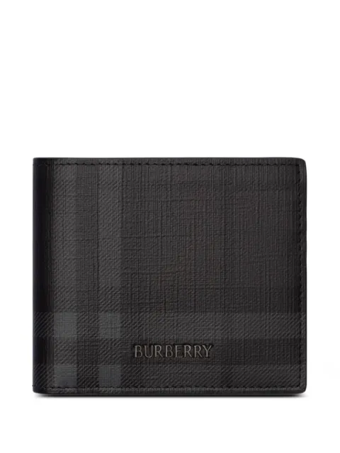 Burberry City Check bifold wallet